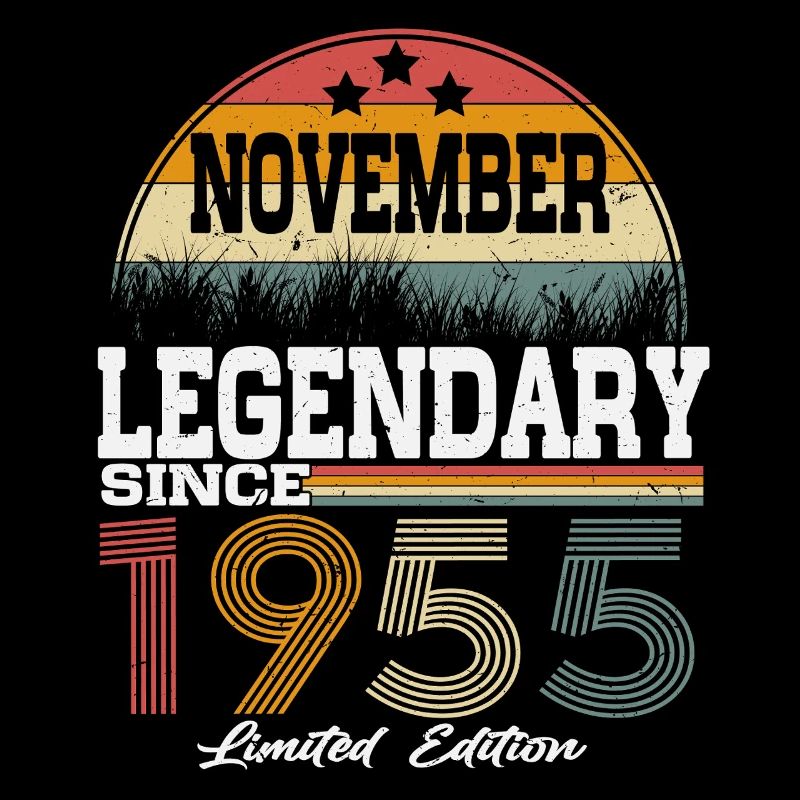 Legends were born in November 1955