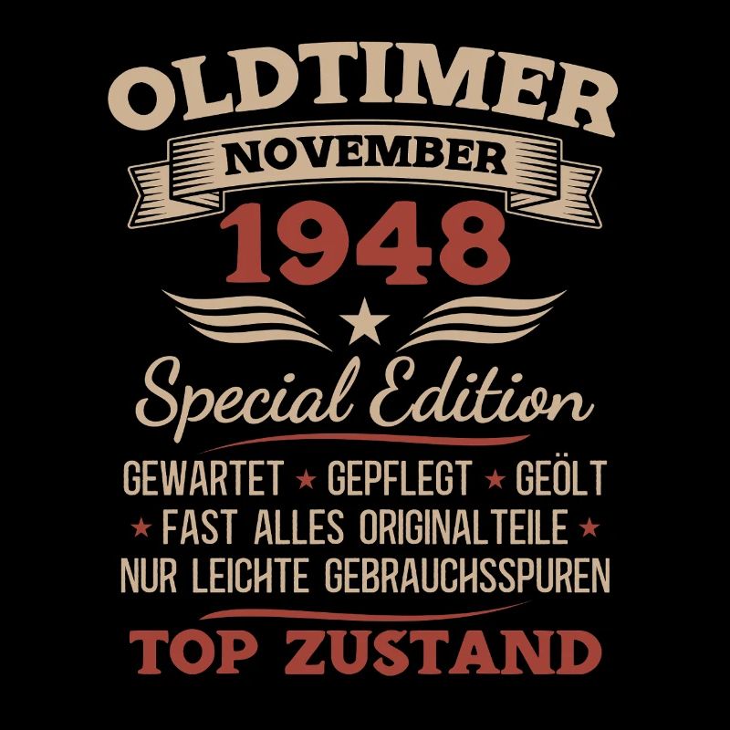 77. Geburtstag Geschenk Oldtimer November 1948