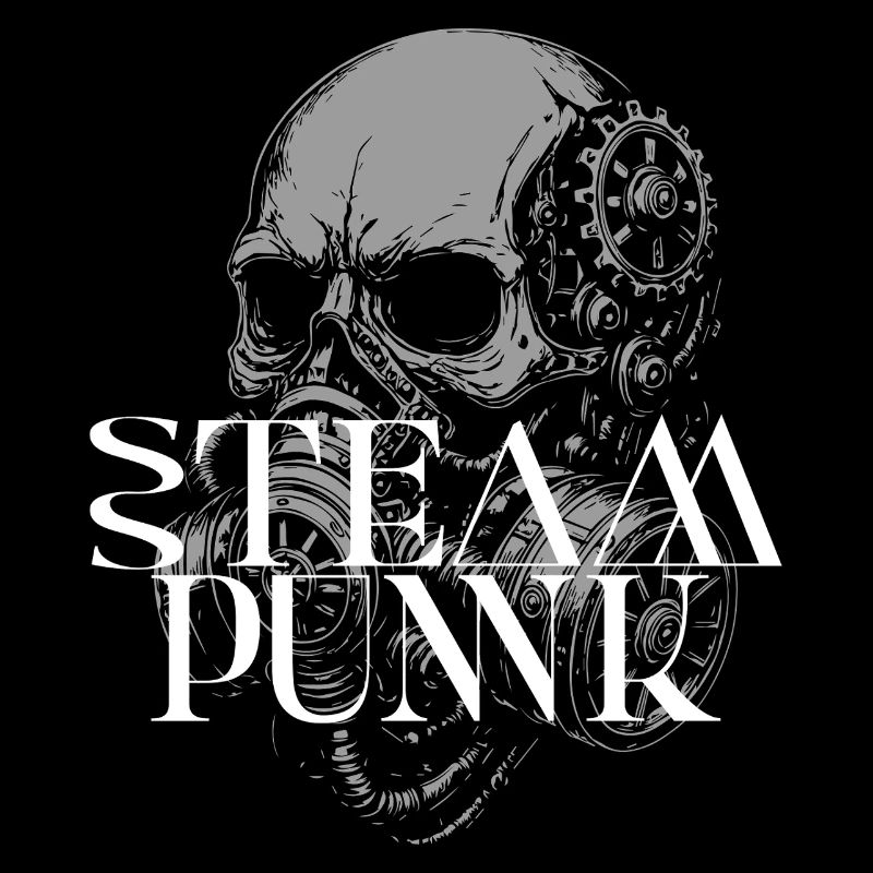 Steampunk Skull Getriebe