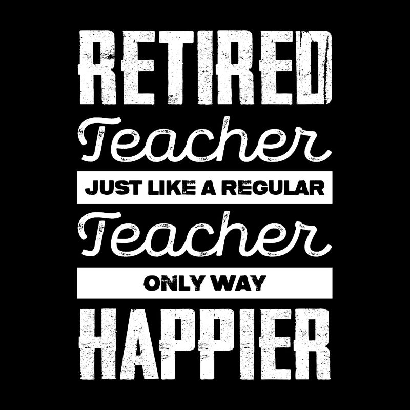 Ruhestand Lehrer Spruch Shirt