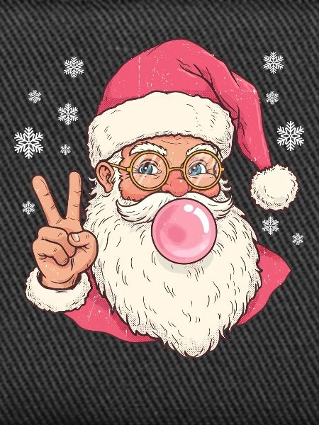 Weihnachtsmann Bubble Gum