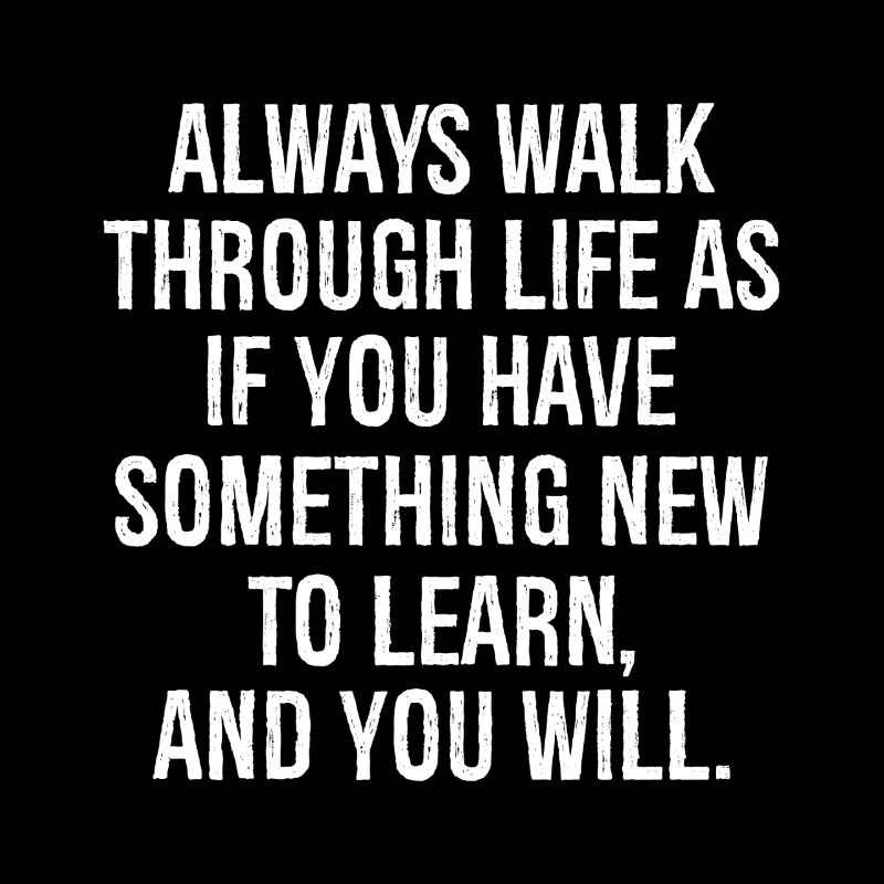 always walk through life as if you have something