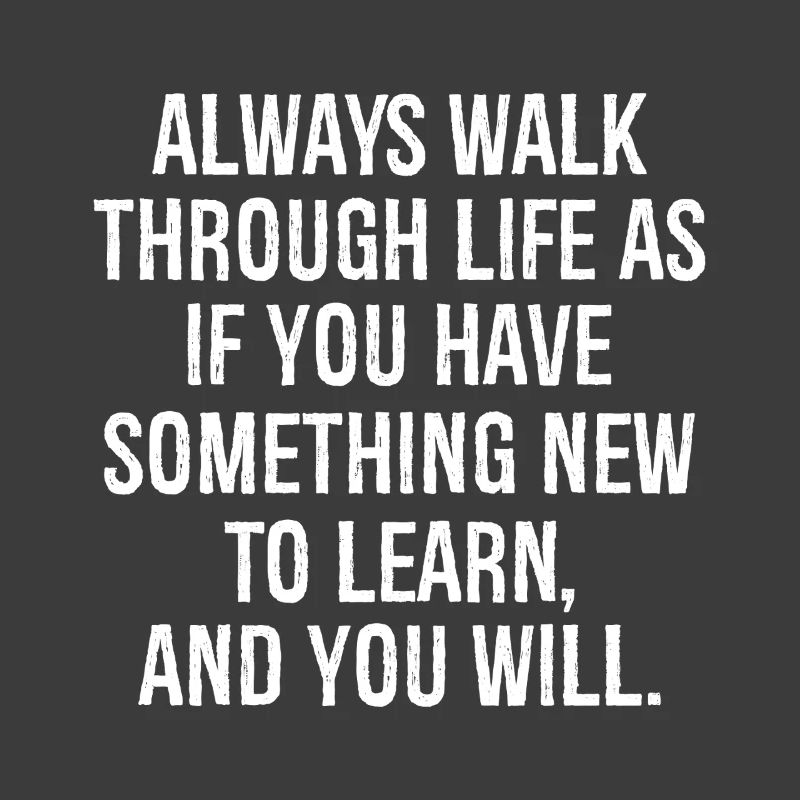 always walk through life as if you have something