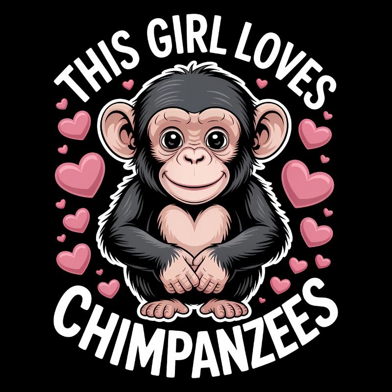 Chimpanzé disant singe drôle chimpanzé cadeau