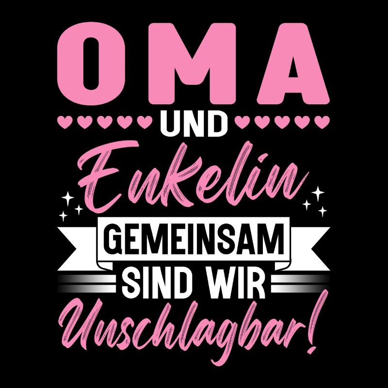 Oma Und Enkelin Gemeinnsam Sind Wir Unschlagbar