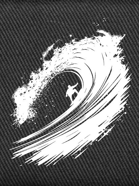 Surfeur Design Illustration