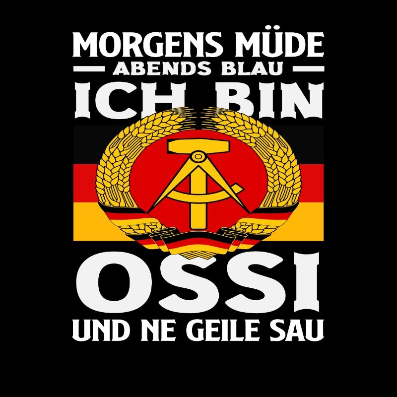 Matin fatigué Ossi Dire RDA Pride Allemagne de l’Est
