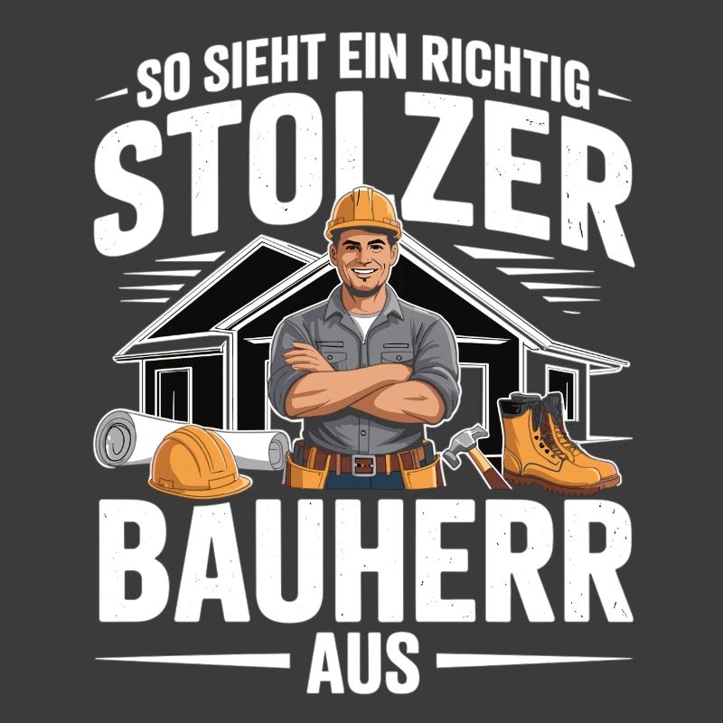 Proud Builder – Cadeau de construction de maison pour les hommes