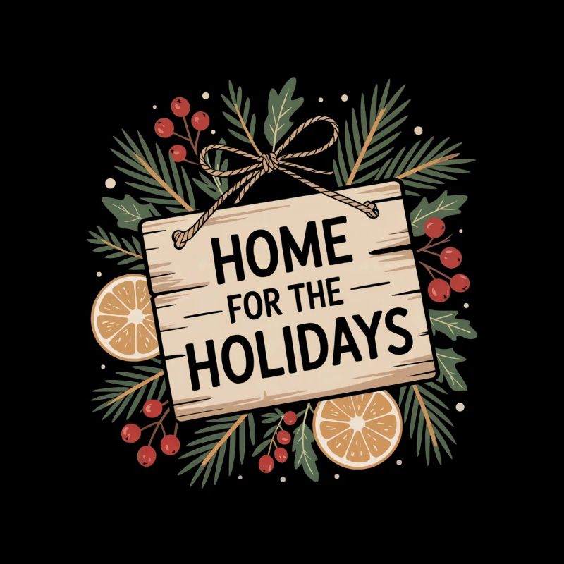 Rustic Christmas motif