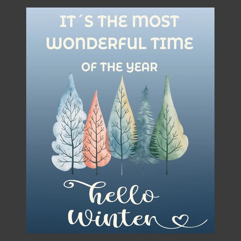 C’est la période la plus merveilleuse de l’année : l’hiver