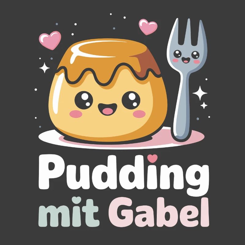 Pudding Mit Gabel