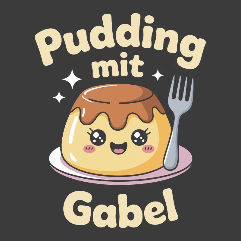 Pudding Mit Gabel