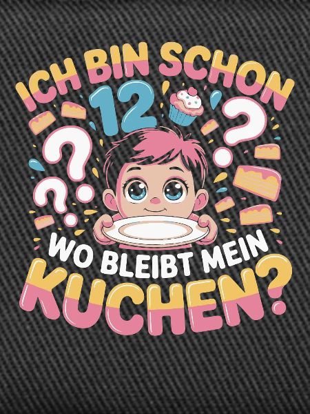 Schon 12 Kuchenfrage Cartoon