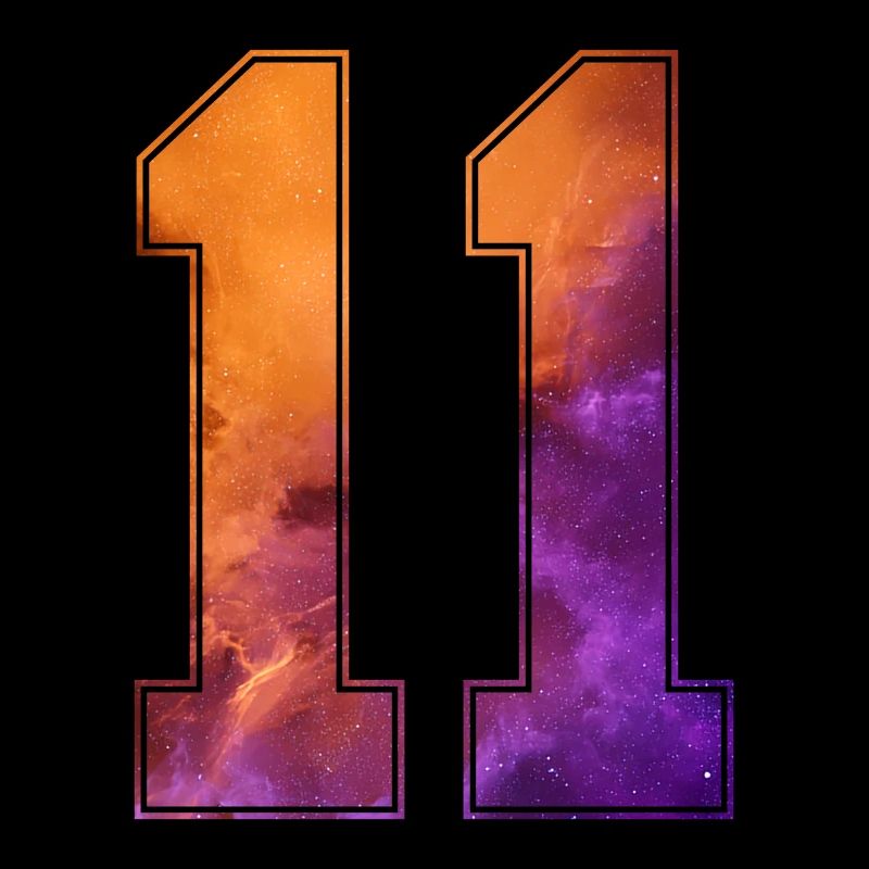 NR. 11 NUMMER 11 COLLEGE 11. GEBURTSTAG
