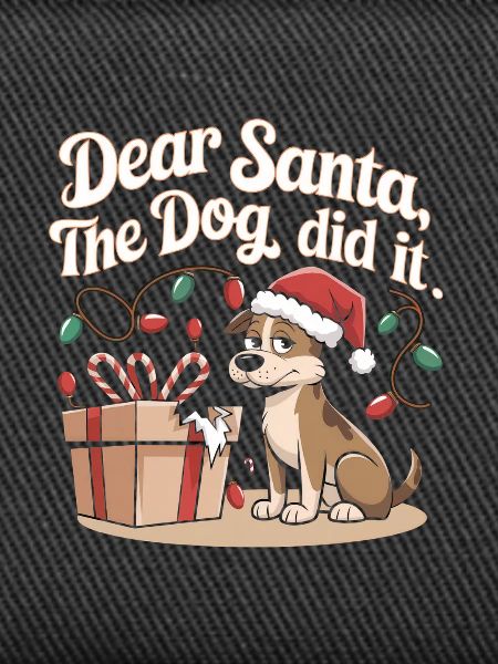 Weihnachtshund Humor