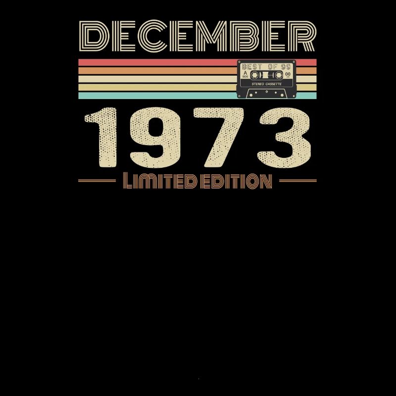December 1973 Birthday December 1973 December