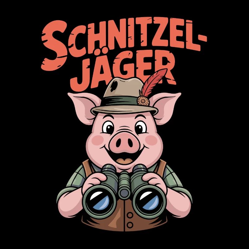 Schnitzeljäger Schwein Schnitzel Koch Essen