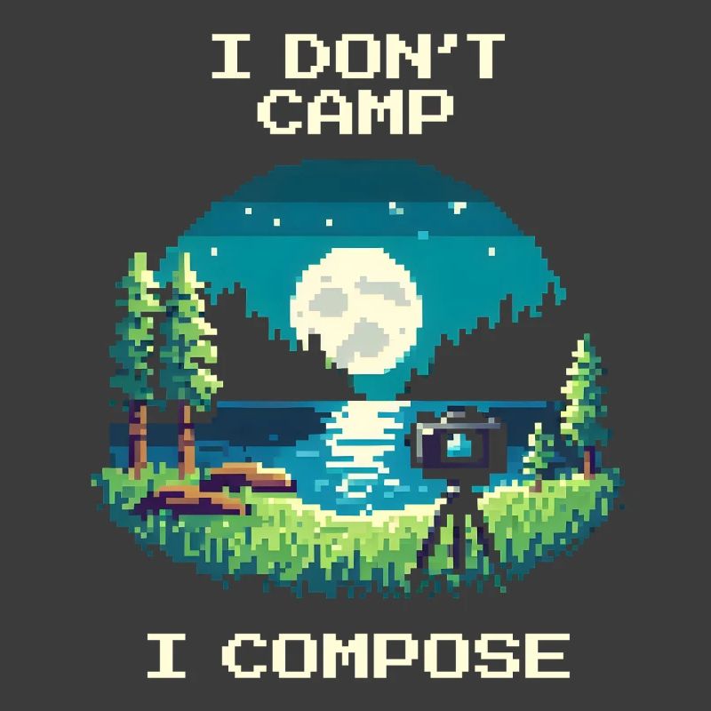 I don't camp, I compose | Composition