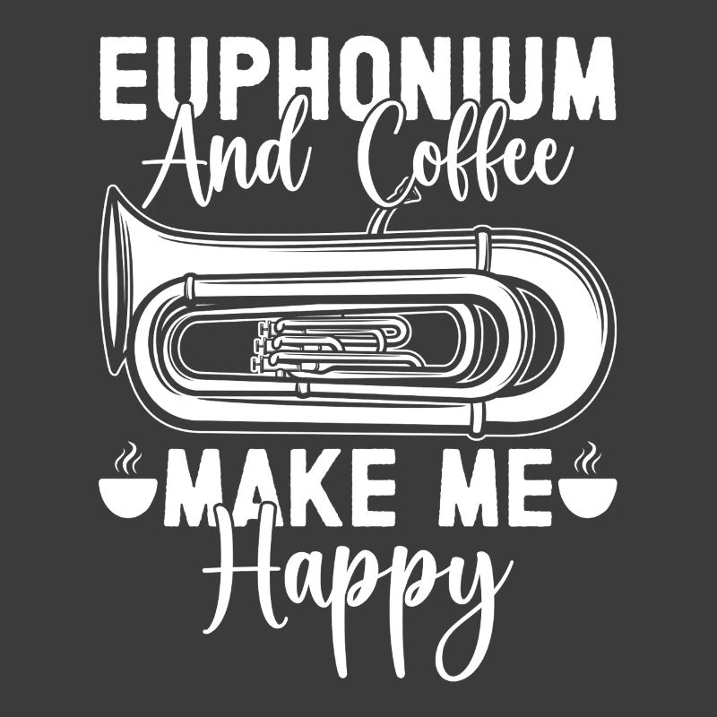 Baryton Player Café Make Me Happy Euphonium