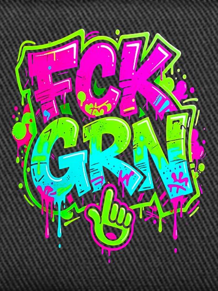 FCK GRN Graffiti