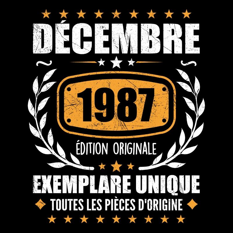 Décembre 1987 Anniversaire - Nées En Décembre 1987