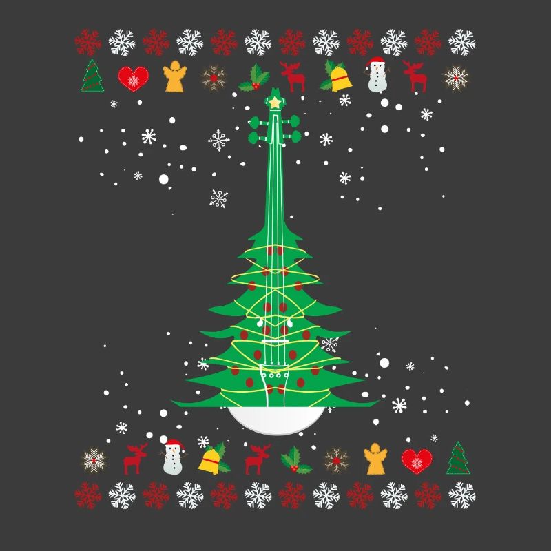 Geige Weihnachtsbaum