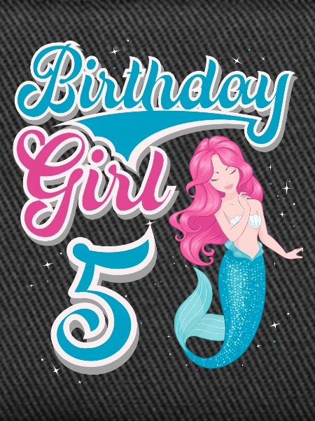 5th Birthday Mermaid