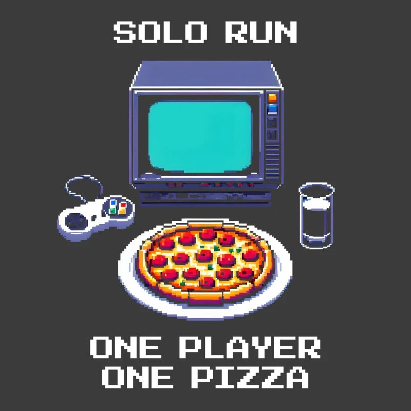 Solo Run: Ein Spieler, eine Pizza | Singleplayer