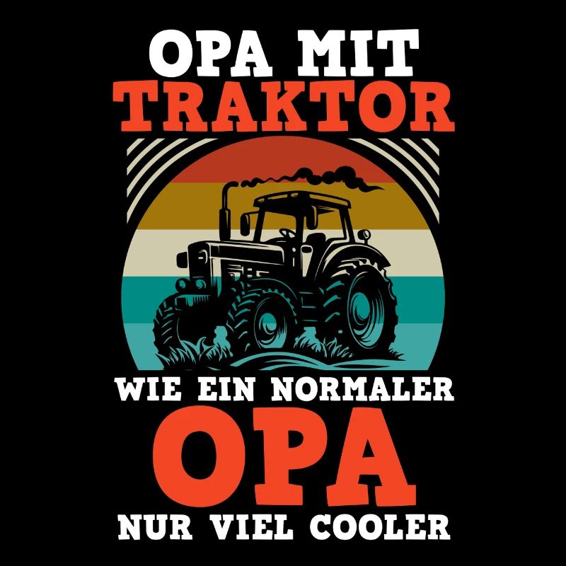 Landwirt Bauernhof Farmer Bauer Opa Großvater Trak