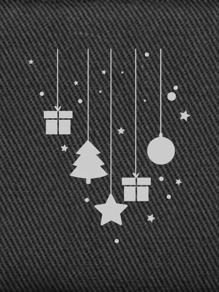 Weihnachtsbaumschmuck Frohe weihnachten Christbaum