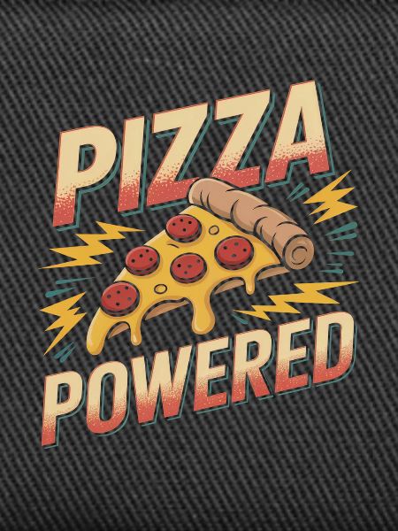 Pizza Powered - Retro Pizza