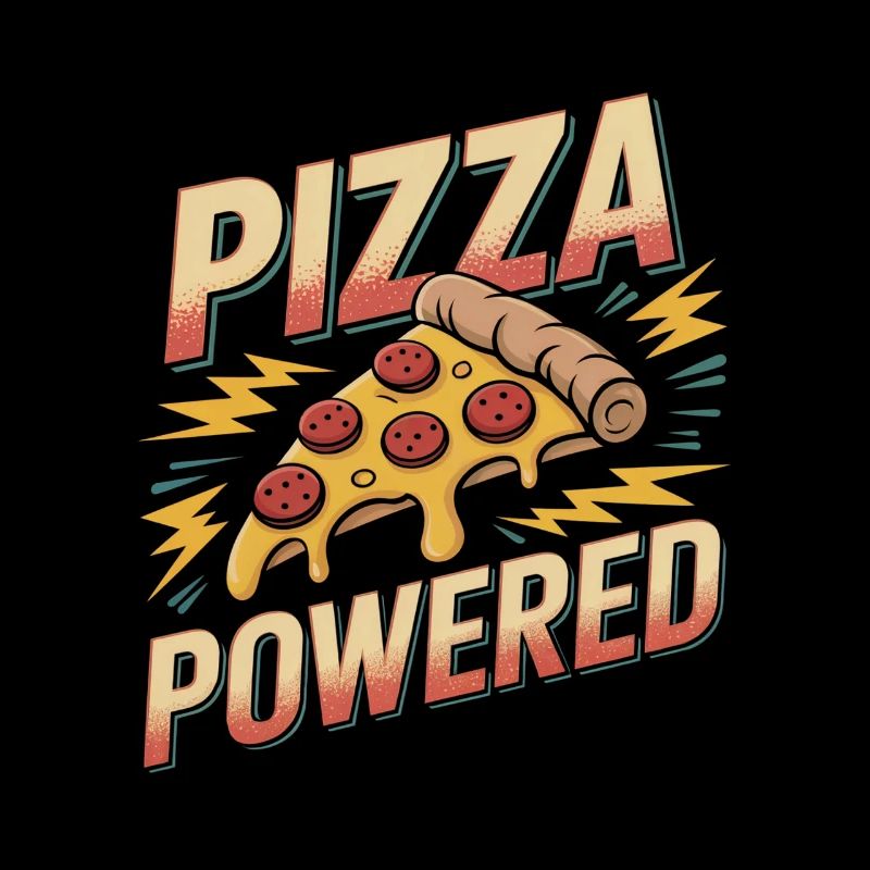 Pizza Powered - Pizza Rétro