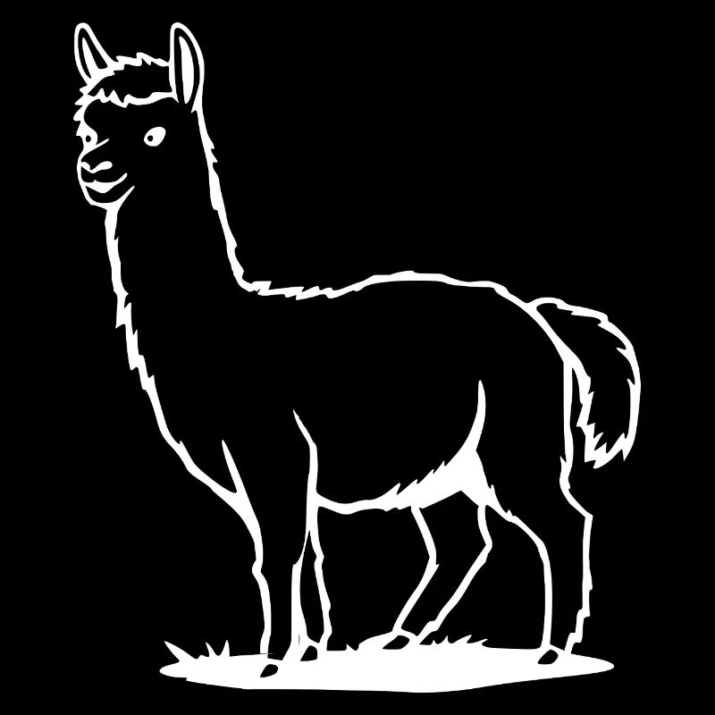 Alpaka T-shirt Geschenk 