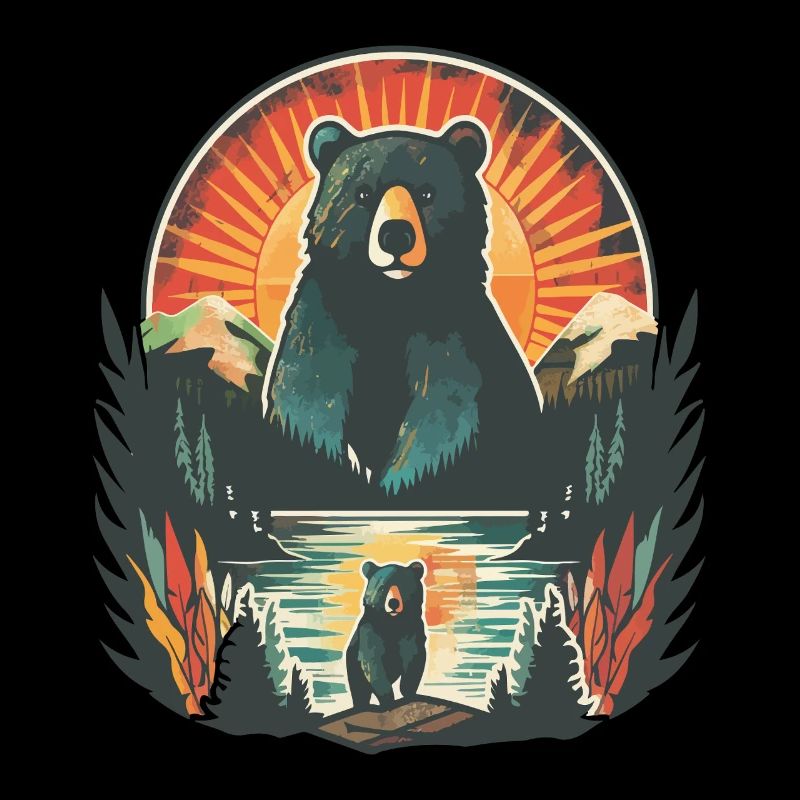 Sunrise Bear Waldsee