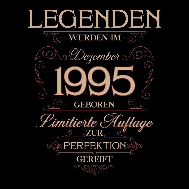 30th Birthday Legend December 1995