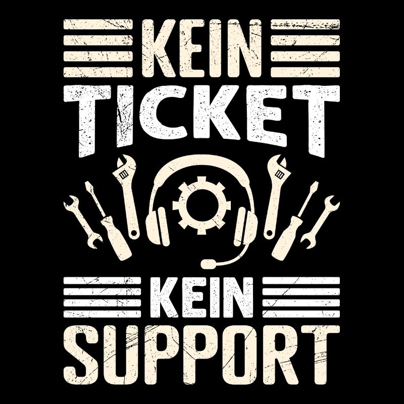 Nerd Computer PAS DE TICKET PAS DE SUPPORT DRÔLE
