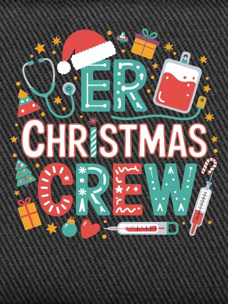 Krankenschwester Weihnachtscrew