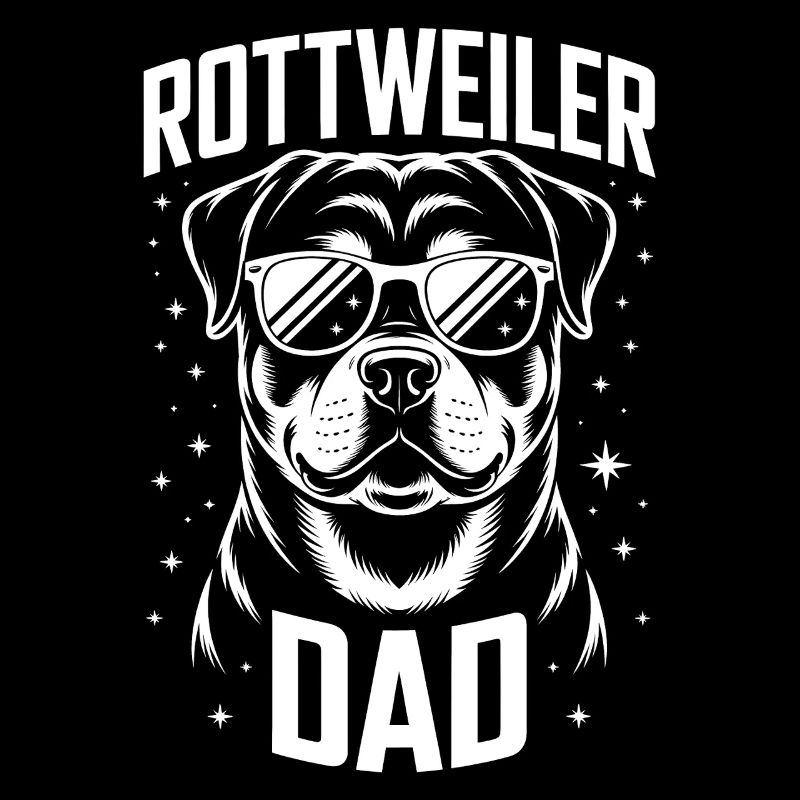 Rottweiler Spruch Papa Lustige Rottweiler Geschenk