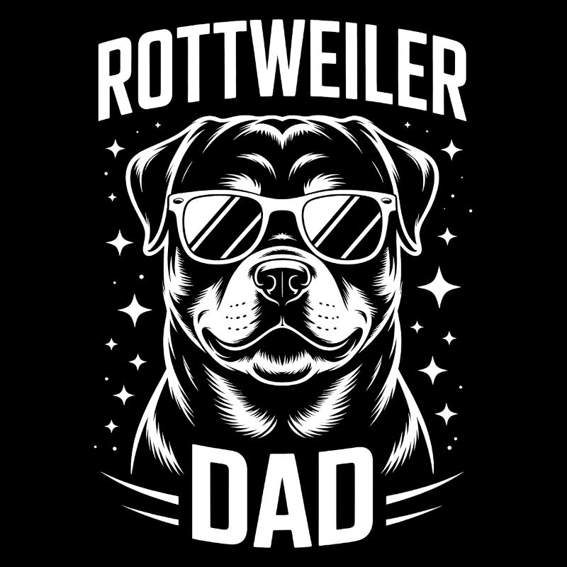 Rottweiler Spruch Papa Lustige Rottweiler Geschenk