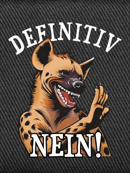 Definitiv Nein: Hyänen Statement