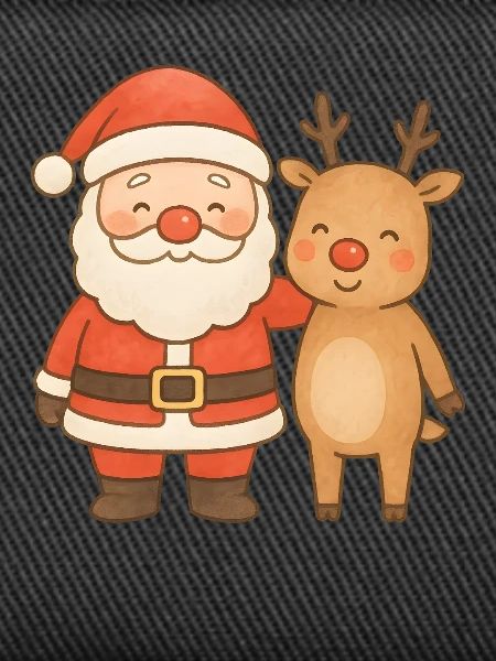 Weihnachts-Rentier-Weihnachtsfest