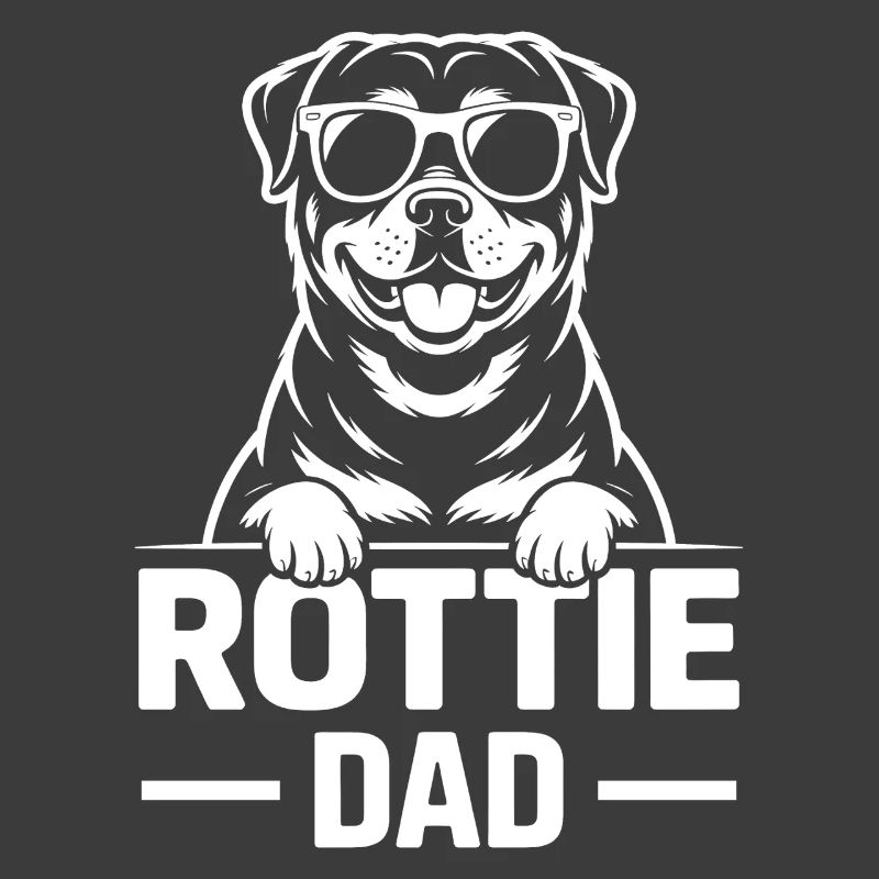 Rottweiler Saying Dad Funny Rottweiler Gift