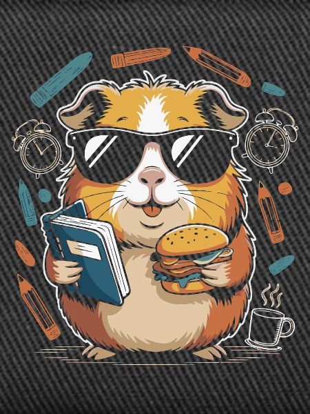 Buchheld Hamster mit Burger