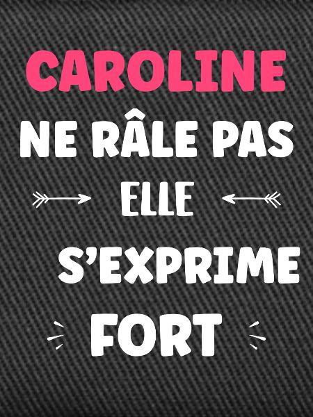 Caroline Speaks Out Loudly