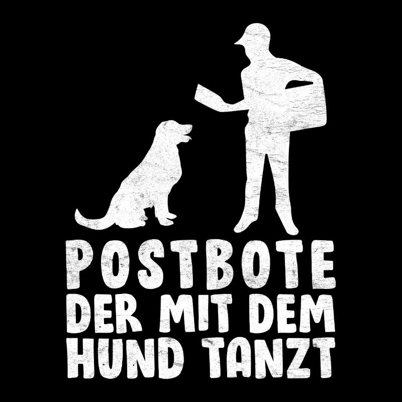 Postman POSTMAN DANCING WITH THE DOG FUNNY