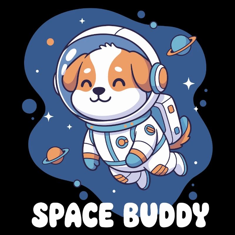 Space Buddy Astronaut Dog