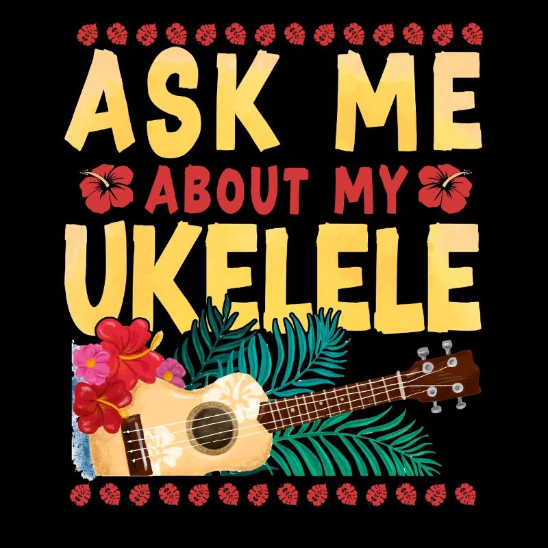Ukulélé hawaïen Ukulélé Demandez-moi à propos
