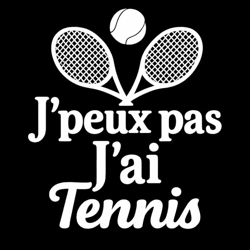 Ich habe einen Tennis-Humor-Tee