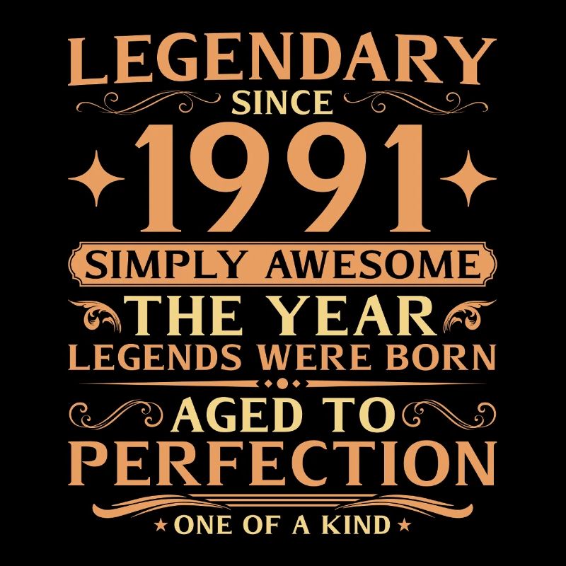 35e anniversaire du millésime de Legends 1991