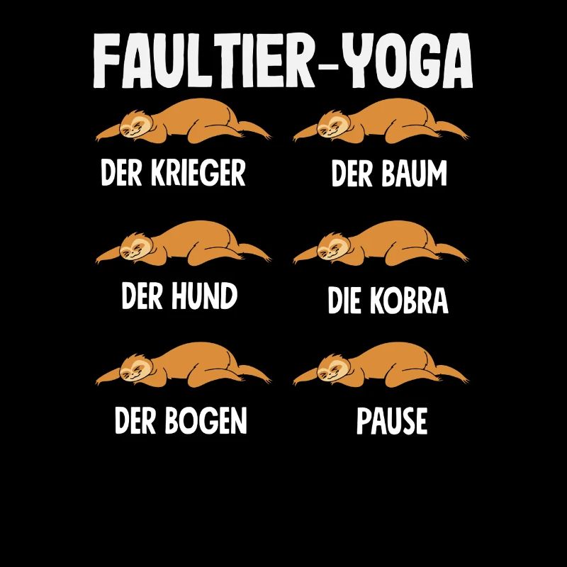 Sloth Yoga Routine Sports Gift